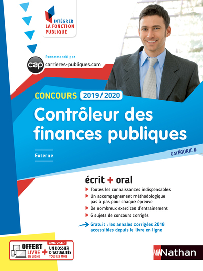 Contrôleur des finances publiques 2019/2020 – Cat B – Intégrer la fonction publique Numéro 7 – 2019