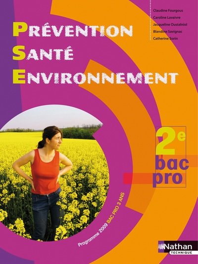 Prévention Santé Environnement – 2e Bac Pro Livre de l’élève