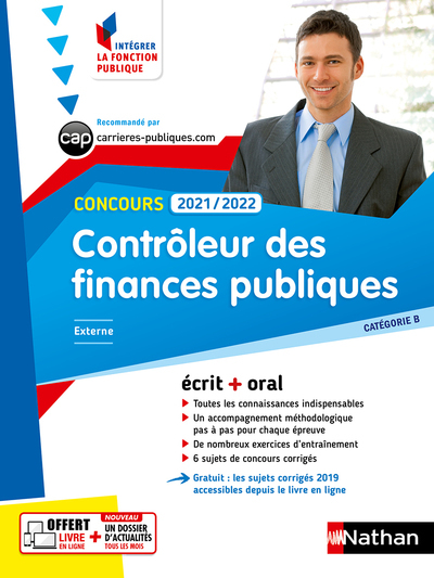 Contrôleur des finances publiques 2021/2022 – Cat. B – Intégrer la fonction publique N° 7 2020