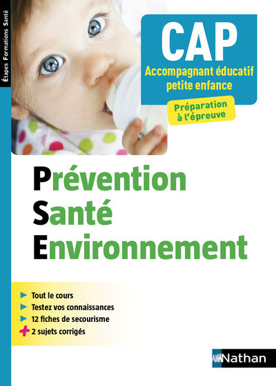 Prévention santé environnement – CAP Accompagnant éducatif petite enfance (EFS) – 2017