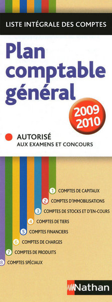 PLAN COMPTABLE GENERAL 2009/2010 (NT)