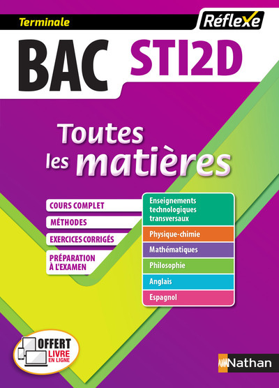 Sciences technologies de l’industrie et développement durable Term STI2D (Ttes les matières) N° 13