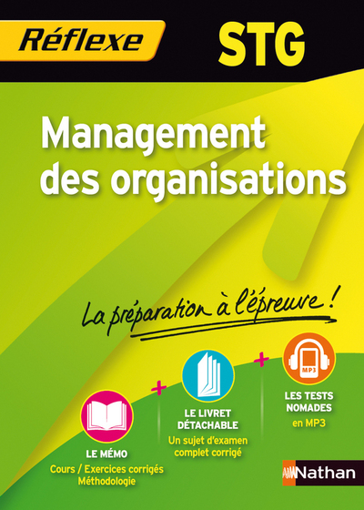 MANAGEMENT DES ORGANISATIONS STG MEMO REFLEXE N89 2012
