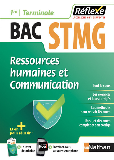 Ressources humaines et communication – 1ère/Terminale STMG (Guide Réflexe n°90) 2018