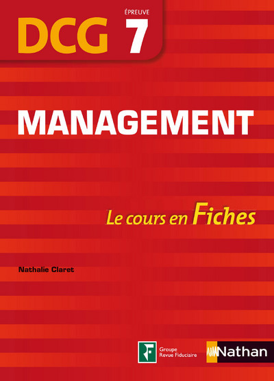 Management DCG – épreuve 7 – Fiches DCG
