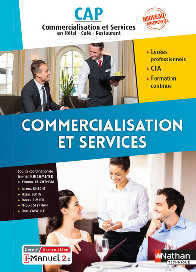 Commercialisation et services – CAP Commercialisation et services en HCR 1e/2e années – Elève 2021