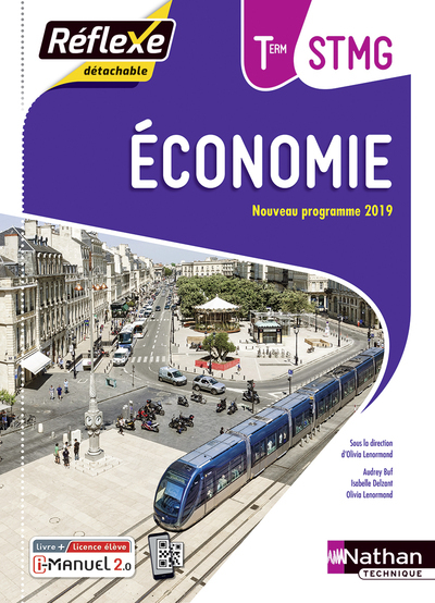 Economie Term STMG (Pochette Réflexe) Livre + licence élève – 2020