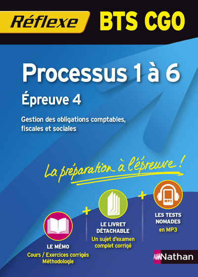 Processus P1 à 6 Epreuve 4 – BTS CGO Mémo reflexe numéro 69 – 2015