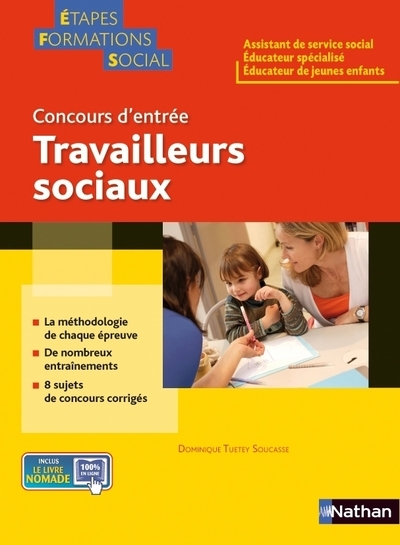 CONCOURS D’ENTREE – TRAVAILLEURS SOCIAUX – (ETAPES FORMATIONS SOCIAL)- 2013