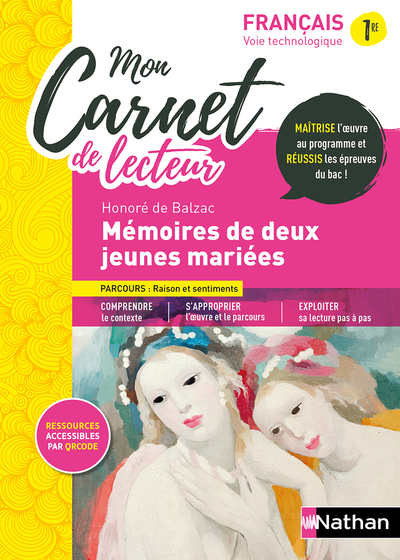 Mon carnet de lecteur – Mémoires de deux jeunes mariées – Balzac – 2022