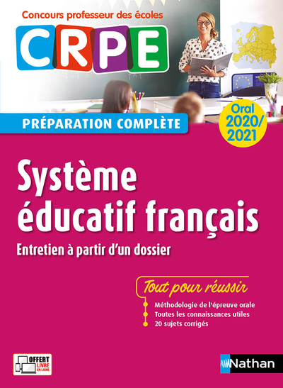 Système éducatif français – Oral 2020 Préparation complète – (Concours Professeur des écoles) 2020