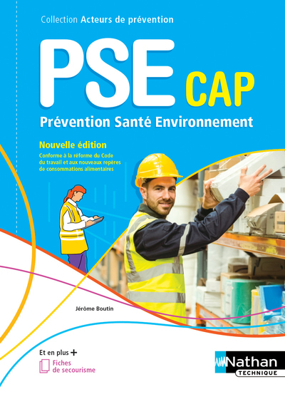 Prévention Santé Environnement – CAP – Pochette élève (Acteurs de prévention) – 2018