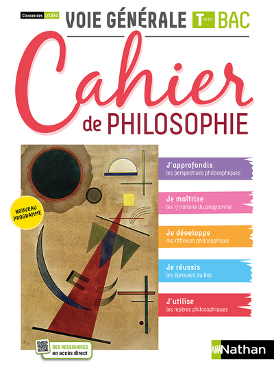Cahier de philosophie – Term Voie générale – Elève 2021