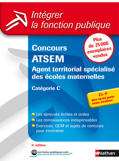 CONCOURS AGENT TERRITORIAL SPECIALISE DES ECOLES MATERNELLES N16 – CAT C – 2009