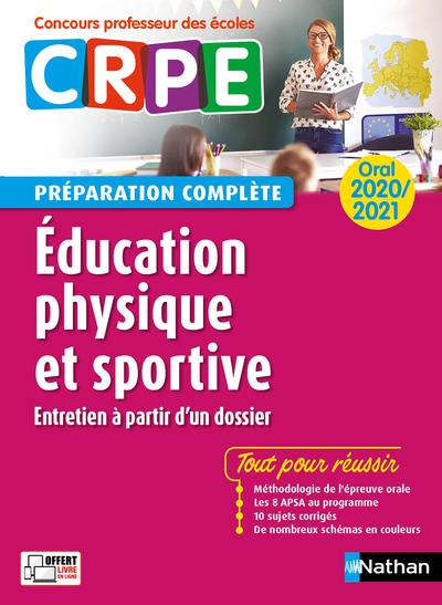 Education physique et sportive – Oral 2020 – Préparation complète – (Concours professeur des écoles)
