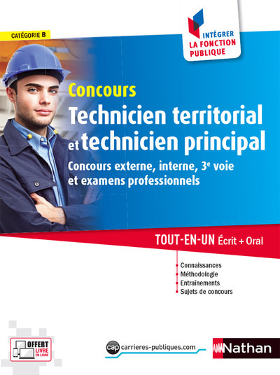 Concours Technicien territorial et technicien principal (Intégrer la fonction publique) N°46 – 2017