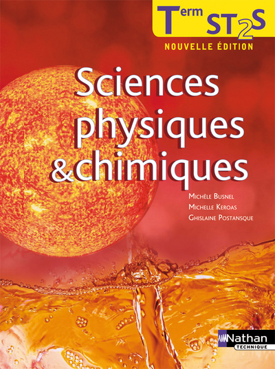 Sciences physiques et chimiques – Tle ST2S Livre de l’élève