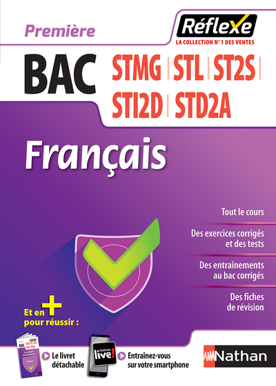 Français – 1ères STMG-ST2S-STI2D-STL-STD2A (Guide Réflexe N63) 2018