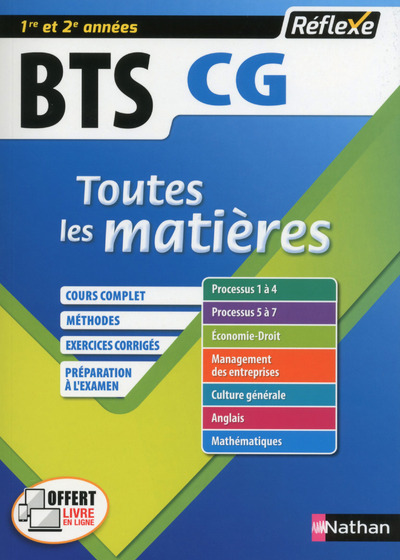 Comptabilité et gestion – BTS CG 1ère et 2ème années – Toutes les matièresN° 11 – 2017