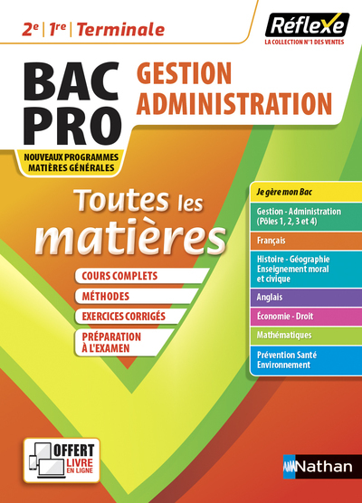 Toutes les matières BPRO GA – Réflexe N°12 2021