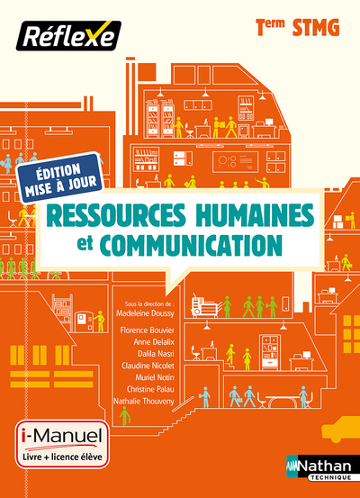 Ressources humaines et communication Term STMG (Pochette Réflexe) – Livre + licence élève – 2019