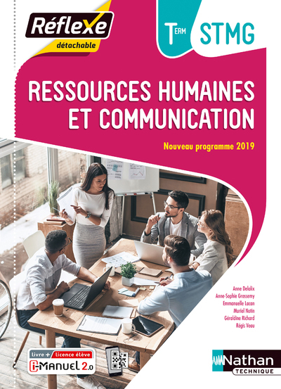 Ressources humaines et communication Term STMG (Pochette Réflexe) Livre + licence élève – 2020