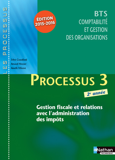 Processus 3 BTS CGO 2e annéeLes Processus Livre de l’élève