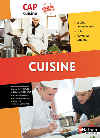 CUISINE – CAP Cuisine 1ère et 2ème années Elève 2017