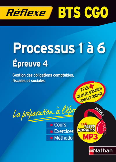 PROCESSUS 1 A 6 BTS CGO EPREUVE 4 – MEMO REFLEXE N69 2010
