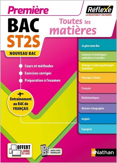 Toutes les matières Bac ST2S Première – Réflexe N° 26