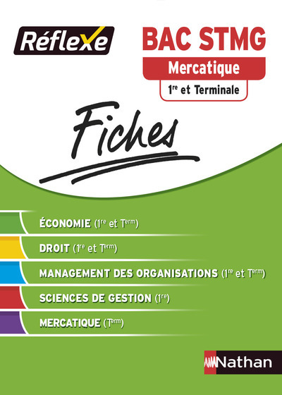 Fiches Réflexe – Mercatique 1re et Terminale STMG Réflexe BACS TECHNO