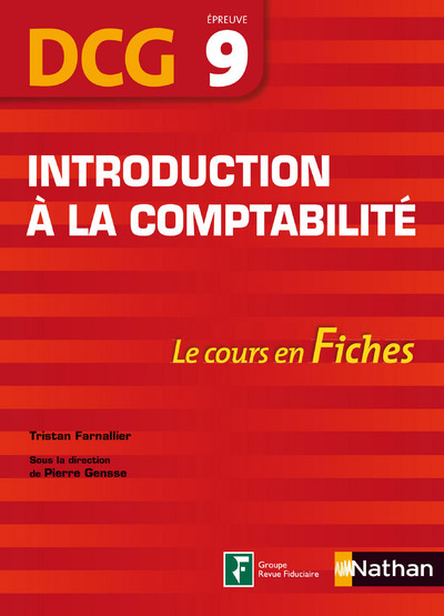 Introduction à la comptabilité DCG – épreuve 9 – Fiches DCG