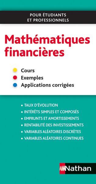 Mathématiques financières 2013