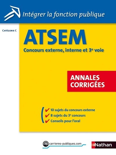 ATSEM – Annales corrigées Catégorie C Intégrer la fonction publique