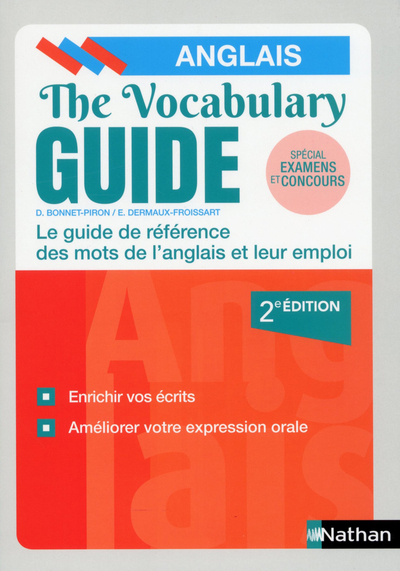 The Vocabulary Guide Anglais – Les mots anglais et leur emploi – 2019
