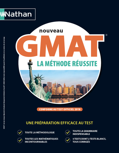 Nouveau GMAT – Graduate Management Admission Test – (Livre) – 2018