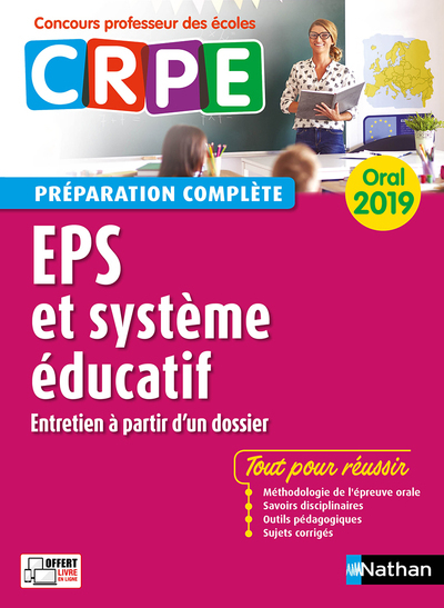 Education physique et sportive – Système éducatif – Oral 2019 – (CRPE) – 2018