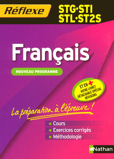 FRANCAIS STG/STI/STL/ST2S (MEMO REFLEXE) N0 63 – 2008