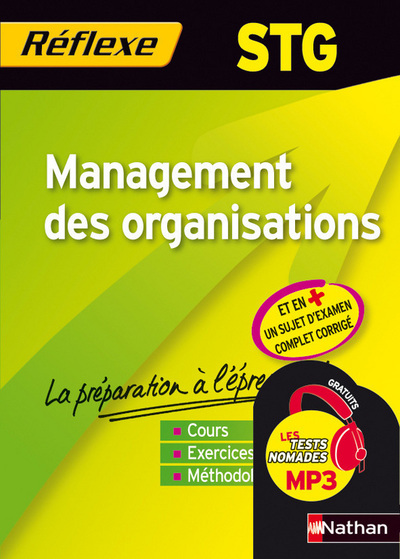 MANAGEMENT DES ORGANISATION STG MEMO REFLEXE 2008