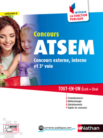 Concours ATSEM Catégorie C – Intégrer la fonction publique – 2017 Tout-en-un