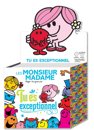 Boîte 10 ex + 10 titres de fonds – Monsieur Madame Tu es exceptionnel