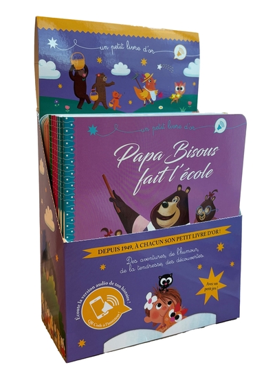 BOITE 18 VOLS PETIT LIVRE D’OR (6 titres x 3 ex) N°2