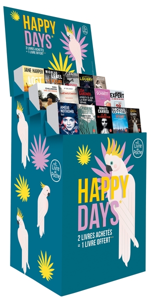 Présentoir lutrin-45LP Happy Days 2021