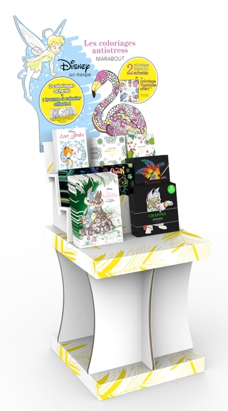 COLIS 32VOL. OP ART THERAPIE DISNEY JUIN19 SM
