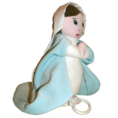 Doudou vierge Marie avec berceuse de l’ave Maria de Gounod – D10
