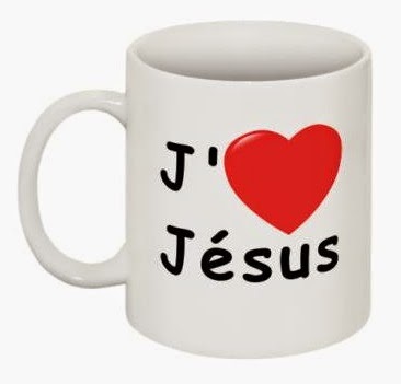Mug j’aime Jésus – D5