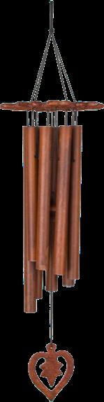 Carillon bois Jardin Victorien rouille
