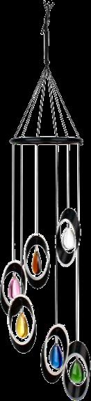 Carillon suspendu Bellissimo Spiral – 6 gouttes