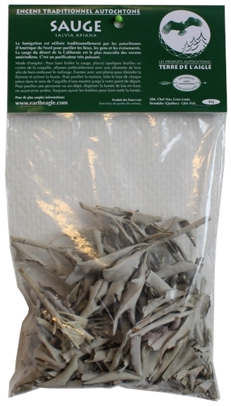 Sauge blanche purificatrice Salvia Apiana – Sachet 40 g