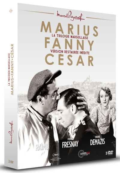 TRILOGIE (LA) MARIUS – FANNY – CESAR – RESTAURE – 3 DVD